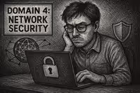 Thumbnail — Cyber Security — Domain 4: Network Security